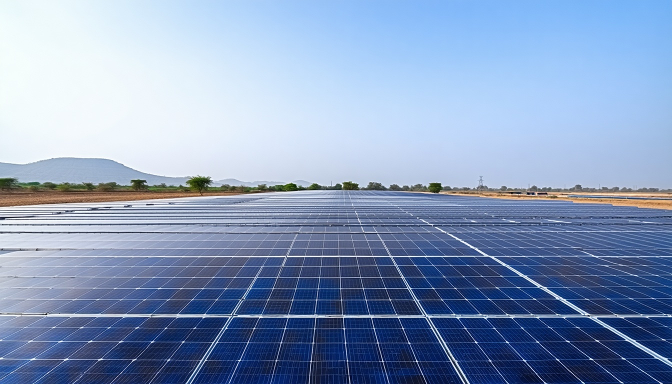 Hindustan Power solar plant