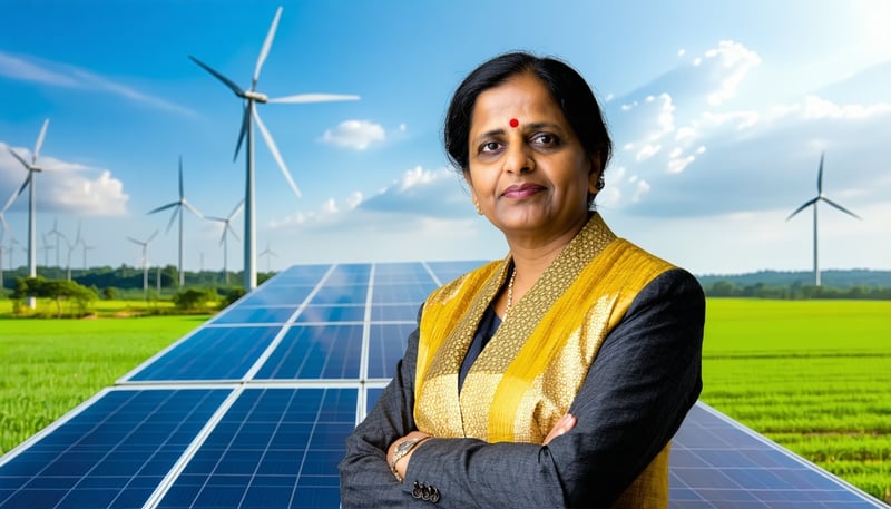 Ratul Puri, Chairperson of Hindustan Power, leading sustainable energy innovations